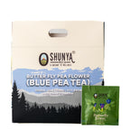 Shunya India® Butterfly Pea/Blue Pea Tea Tisane (20 Tea Bags, 3g Each) - Herbal Infusion Tea Tisane Natural Antioxidant, Support Immunity, Caffeine Free