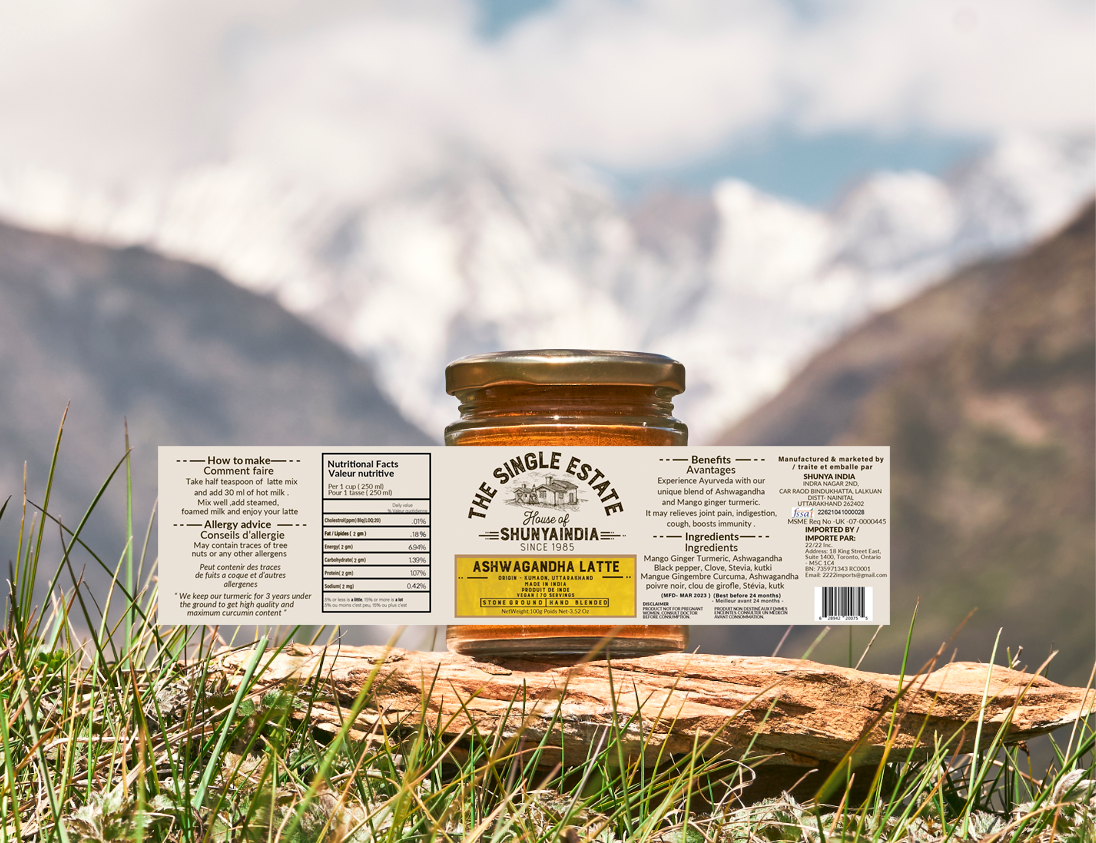 Ashwagandha latte